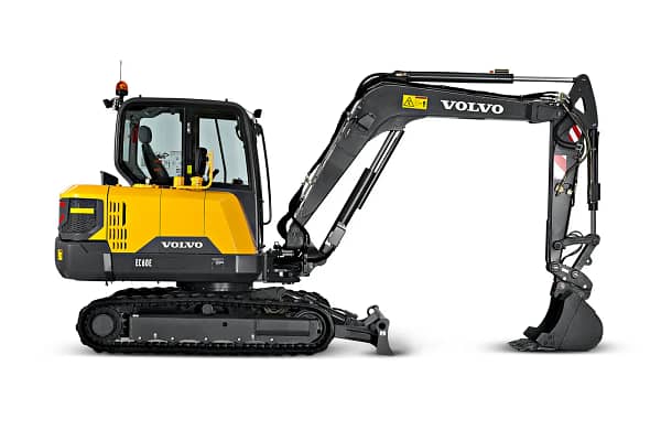 VOLVO EC60E  6 Ton Midi Excavator - Image 2