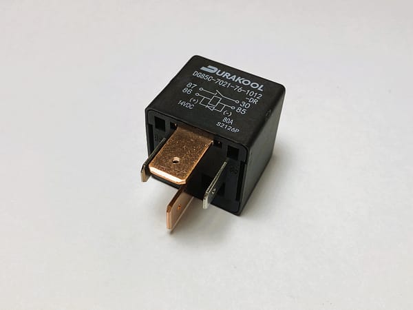 T105587 Relay 12V 70A (with Diode) - Mecalac