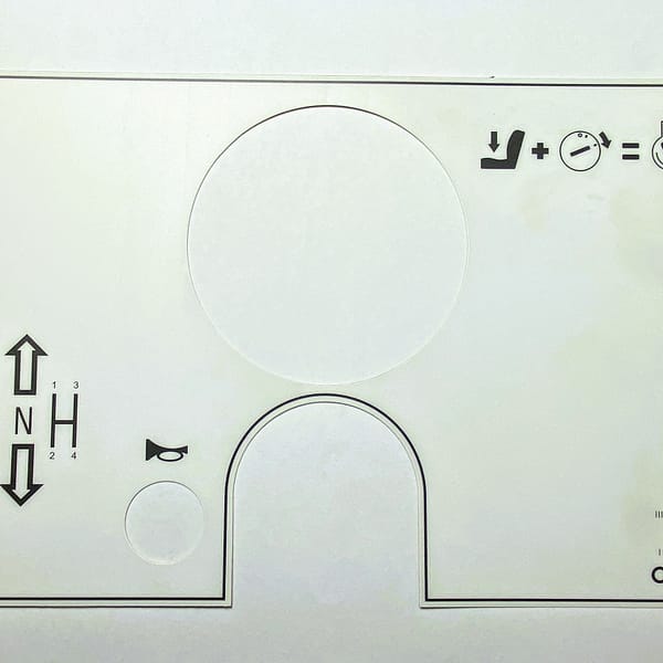 T139825 Decal - Dash - Mecalac