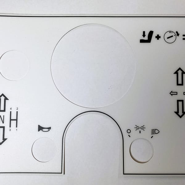 T145263 Decal Dash - Mecalac